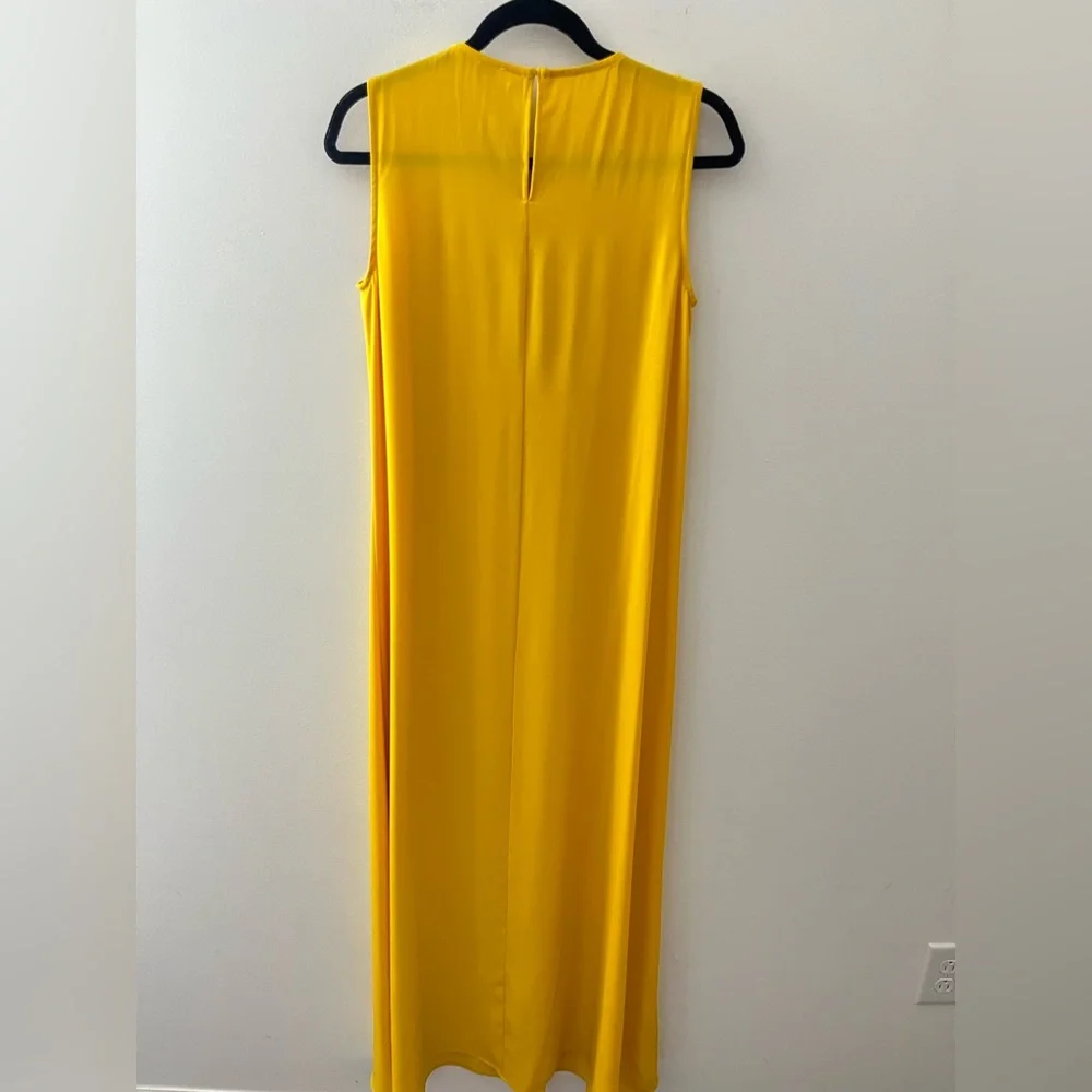Mango Yellow Sleeveless Maxi Dress - Picture 5 of 9